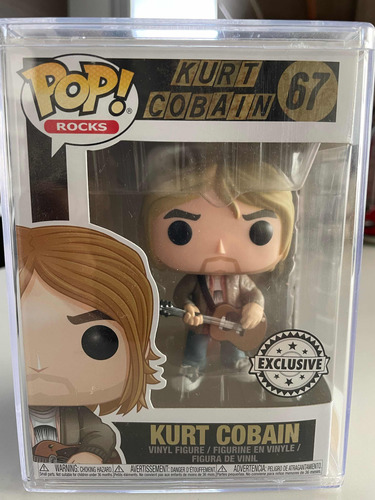 Funko Pop Kurt Cobain Como Nuevo Y Raro!