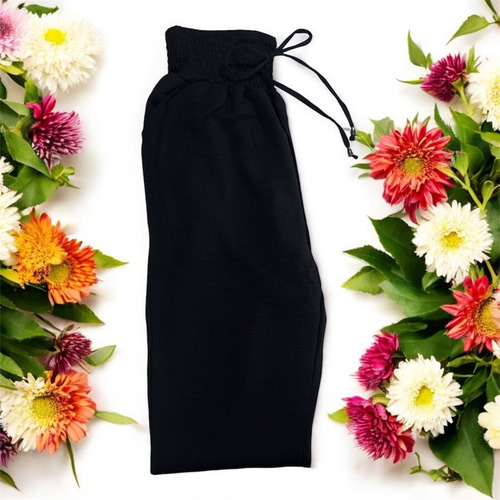 Pantalón Mujer Jogger Suelto Moda Casual Ligero Elástico