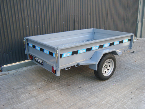 Trailer Carga Con Jaula Hasta 750 Kg