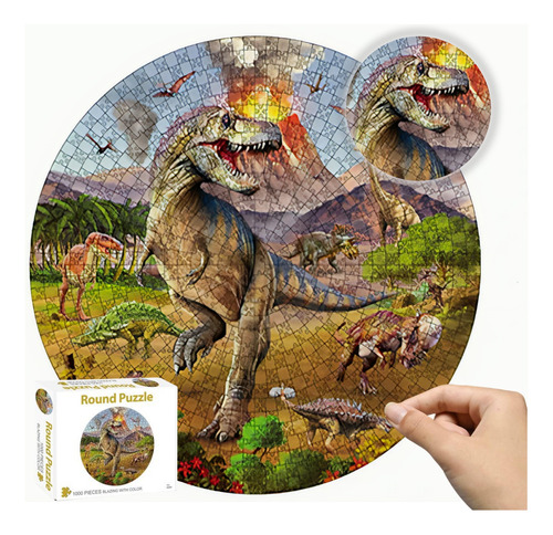 1000 Piezas 65cm Dinosaurio Rompecabezas Regalo Para Niños