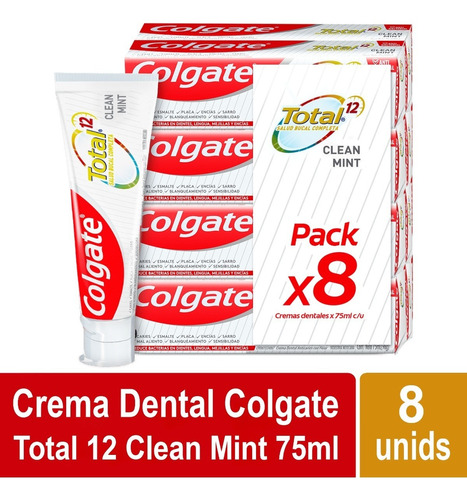 Crema Dental Colgate Total 12 - mL a $123