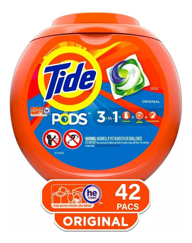 Tide Pods Detergente Para Ropa Pacs Original