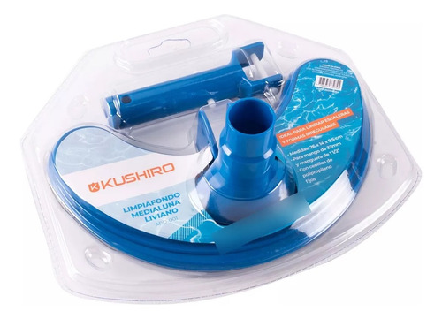 Cepillo Limpiafondo Barrefondo Medialuna Pileta Piscina