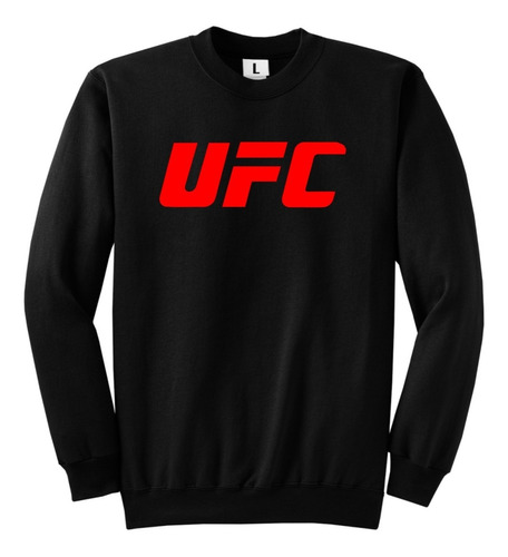 Buzo Clasico Ufc - Logo - Friza Premium 