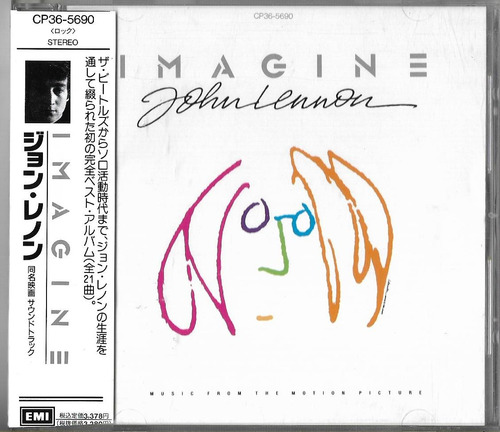 John Lennon Cd Imagine Cd Japones Obi Japan Max_wal