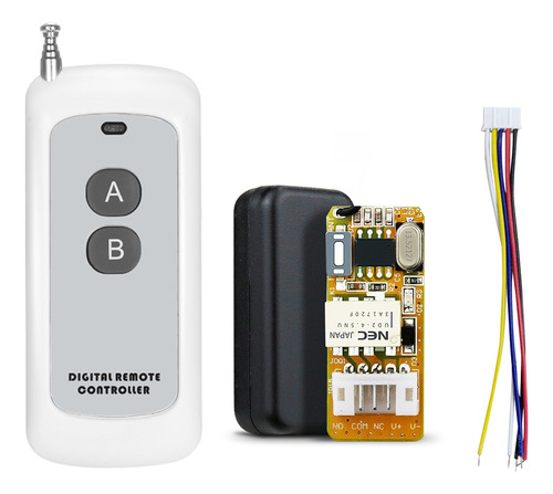 Interruptor Remoto Con Chip, Transmisor Dc Ancho, Controles