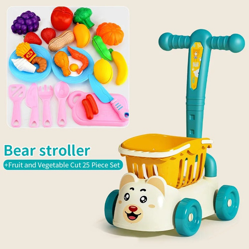 Carrito De Compras Para Supermercado Para Niños, Carrito