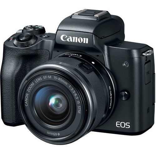 Canon Eos M50 Mirrorless Con Lente 15-45mm Y Adaptador Ef