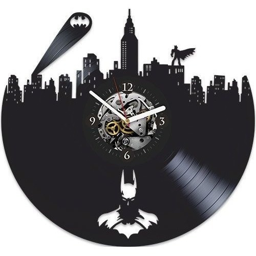Reloj De Pared De Vinilo De Batman Regalo De Año Nuevo De B
