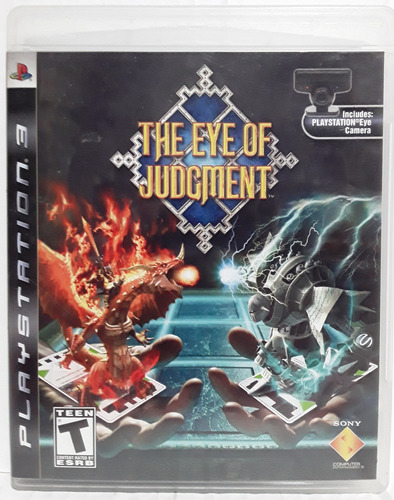 The Eye Of Judgment Ps3 Com Manual E Arte Interna, Novo