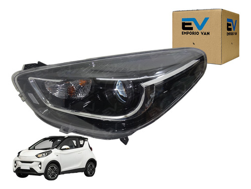 Farol Para Chery Icar Lado Esquerdo