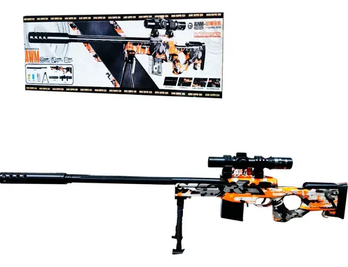 Rifle De Francotirador De Expulsión Manual, Bala Suave De Juguete Realista Para Pistola Nerf Pistola De Municion De Pellets Pistola Falsa De Rifle De Francotirador De Expulsión Manual, Bala Suave De Juguete Realista Para Pistola Nerf Pistola De Municion De Pellets Pistola Falsa De
