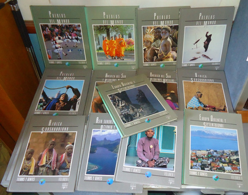 Coleccion Enciclopedia Tierra Y Gentes Completa 25 Tomos