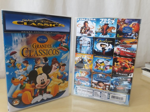 Dvd Coleção Clássicos Da Walt Disney Vol 3 - Raro (12dvds)