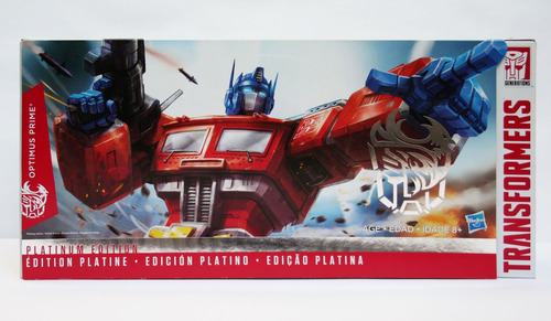 Optimus Prime Transformers Platinum Edition