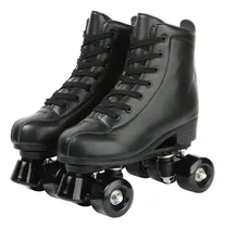Comprar Patines De Ruedas De Doble Fila Para Unisex, Patines De Piel