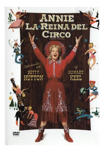 Annie Reina Del Circo Betty Hutton Pelicula Dvd