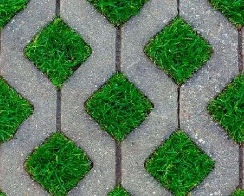 Molde Plástico Para Adoquines Césped Concreto Abs 2mm Estaci