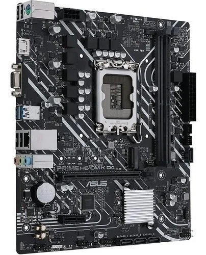 Tarjeta Madre Asus Prime H610m-k Intel 1700 Ddr4 Micro Atx