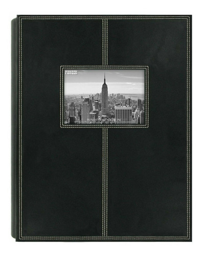 Álbum De Fotos 5ps-300 Pioneer 300 Bolsillos Cosidos Cuero S Color Negro Nombre del diseño