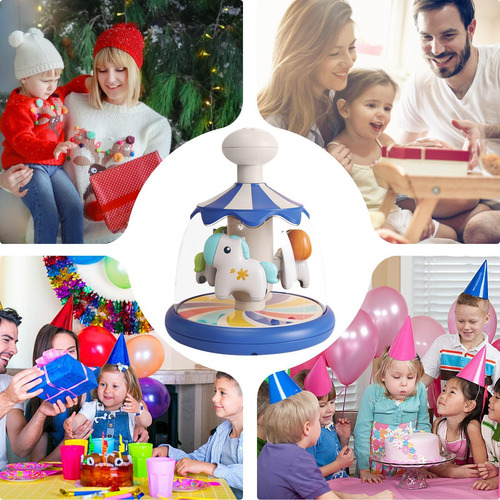 De Prensa Giratoria Juguete De Carrusel Para Niños Pequeños