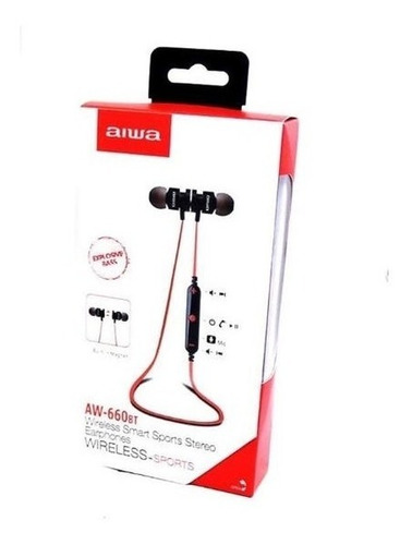 Fone De Ouvido Sem Fio Aiwa Aw-660bt Microfone Original