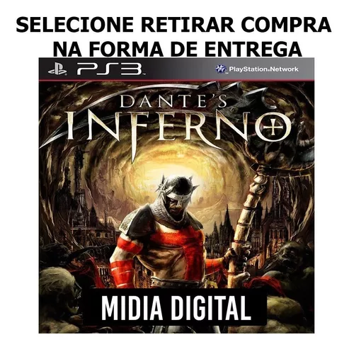 JOGO DANTES INFERNO (DANTE INFERNO) para PS3 - Game Mídia Física