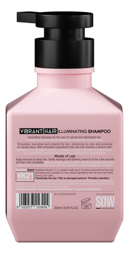 Sow Illuminating Shampoo 250ml