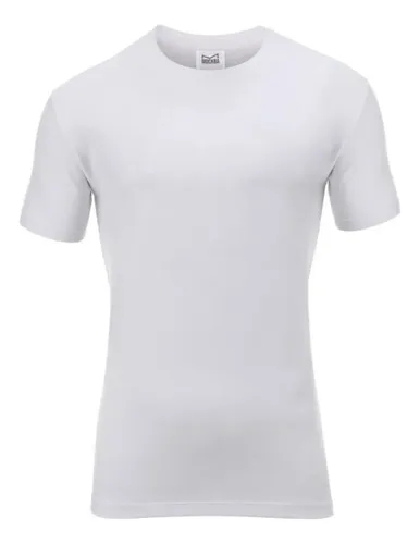 Remera basica blanca hombre sale