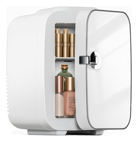 Mini Refrigerador Para Maquillaje Capacidad De 4 Litros