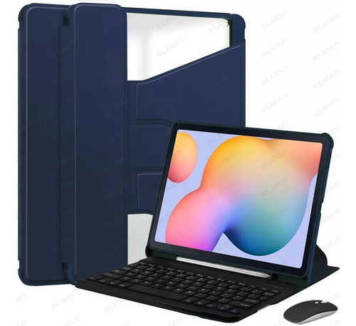 Funda Con Teclado+mouse P/samsung Galaxy Tab A9+/a9 Plus 11