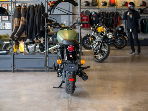 Meteor 350 Fireball Matt Green 1er Service Gratis