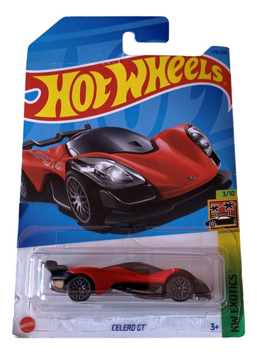 Carrito Hot Wheels Celero Gt Hw Exotics 2023 Mattel Nuevo