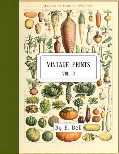 Vintage Prints : Vol. 3, De E Bell. Editorial Createspace Independent Publishing Platform, Tapa Blanda En Inglés