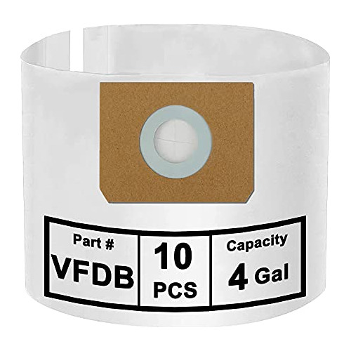 Vacmaster Vfdb Bolsa Filtro Polvo 4 Galone Para Modelo