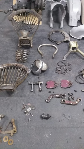 Imagen 3 de 14 de Lambretta Ld 150 1959 - Proyecto Completo De Restauración