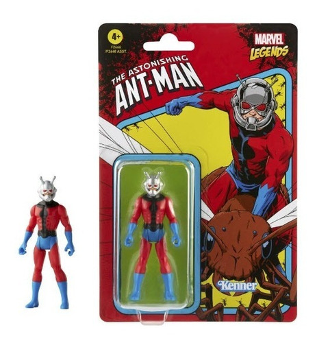 Hasbro Marvel Legends Kenner Colección Retro 375 Ant-man