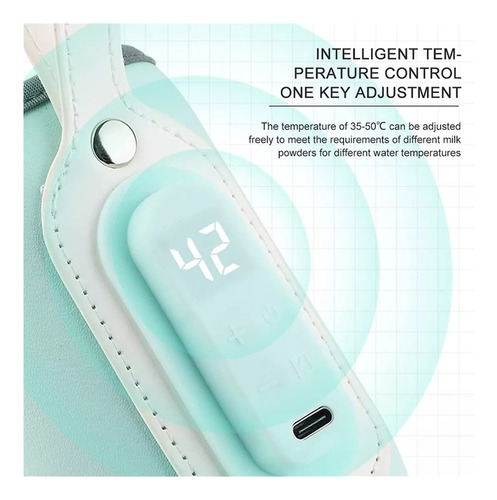 Aquecedor De Garrafas Com Controle De Temperatura Usb