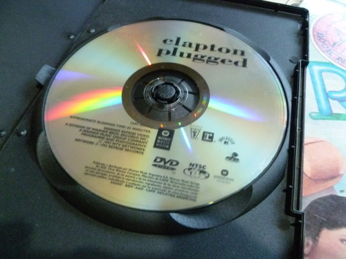 Eric Clapton - Unplugged Dvd Ed 1992 - Garantia - (Usado)