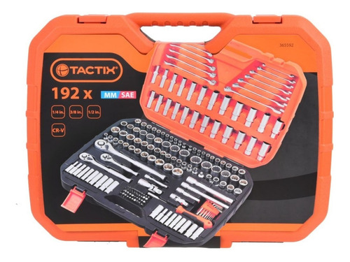Autoclare Tactix De 192 Piezas Modelo 365592 Naranja Oscuro (Usado)