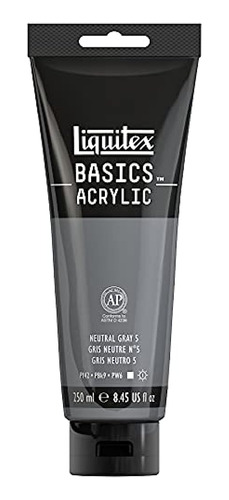 Pintura Acrílica Básica Liquitex, Tubo De 8.45 Oz, Azul Ultr