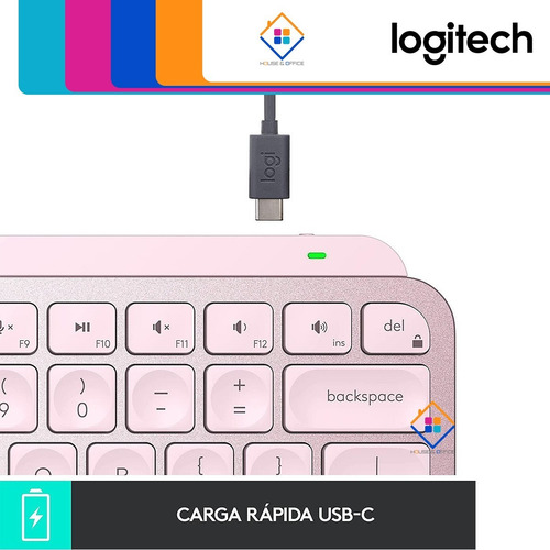 Teclado Inalámbrico Iluminado Logitech Mx Keys Mini