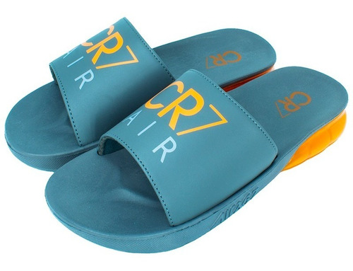 Imagen 4 de 4 de Sandalias Casual Cr7 Gris Cr709gn Moletto