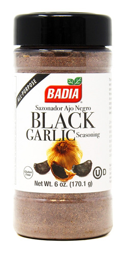 2 Sazonadores Ajo Negro Badia 170.1g Condimento Black Garlic