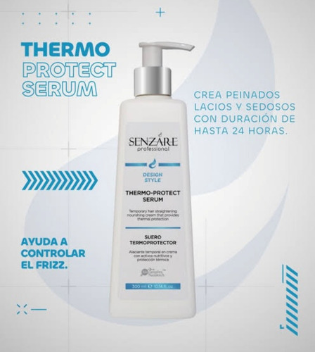 Senzare Design Style Thermo Protect Serum 300ml Alaciante