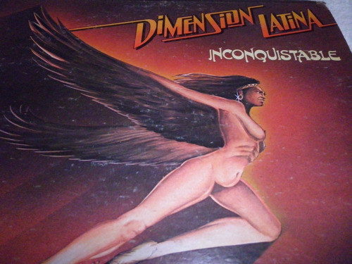 Disco Vinyl Salsa Dimension Latina - Inconquistable (1978)