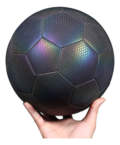 Bola De Futebol Refletiva Night Glowing Light Up Soccer