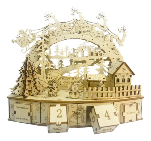 78 Piezas De Rompecabezas Navideños, Kits De Construcción