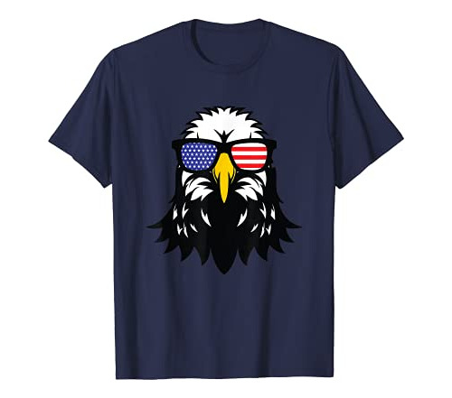 Gafas De Sol Con Águila Calva Y Bandera Americana: Fal