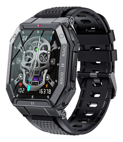 Reloj Inteligente Militar Para Hombre Con Bluetooth 1.85 Hd